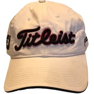 Titleist ProV1 FootJoy Adjustable Golf Cap